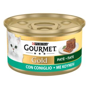 Gourmet Gold Mousse 24 x 85 g våtfôr for katter - Kanin