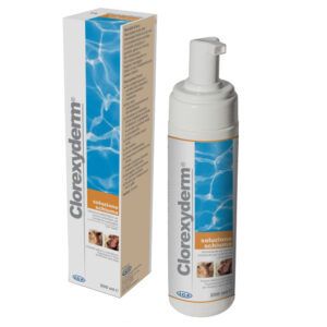 Clorexyderm Foam - flytende løsning for hår- og hudpleie - 200 ml