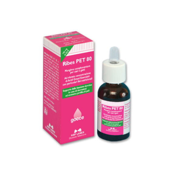 Ribes Pet 80 - Dråper for hår- og hudpleie - 25 ml