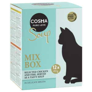 Prøveblanding Cosma Soup - 12 x 40 g