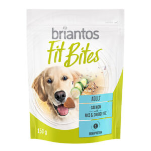 Briantos "FitBites" - Laks med ris & zucchini - 150 g Pose etterfylling