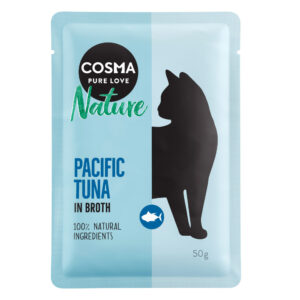 Cosma Nature porsjonsposer 6 x 50 g - Pacific tunfisk