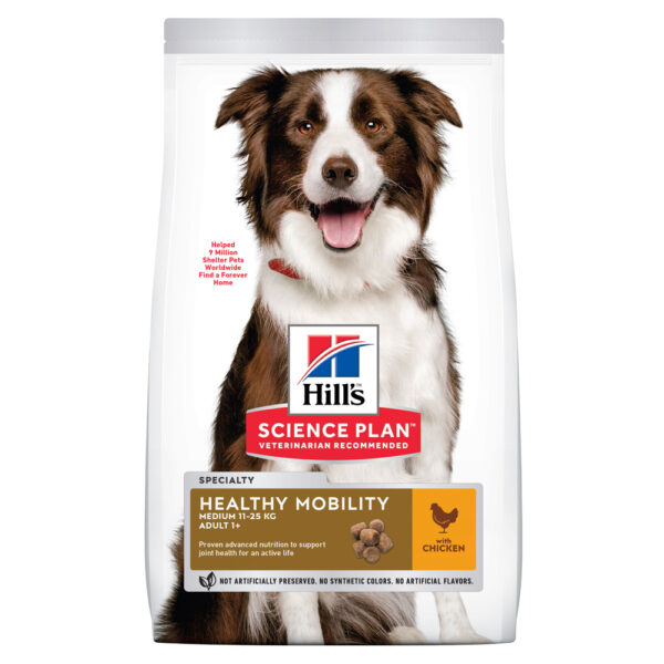 Hill's Science Plan Adult 1-6 Healthy Mobility Medium kylling - 14 kg