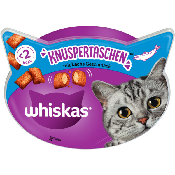 Whiskas Temptations - Laks (180 g)