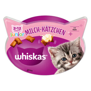 Whiskas Melkesnacks + 30% mer vitaminer - 55 g