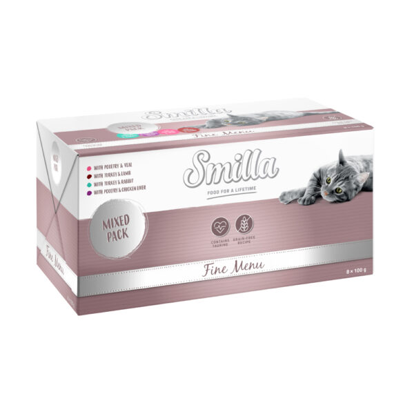 Smilla Fine Menu 24 x 100 g - Blandet pakke