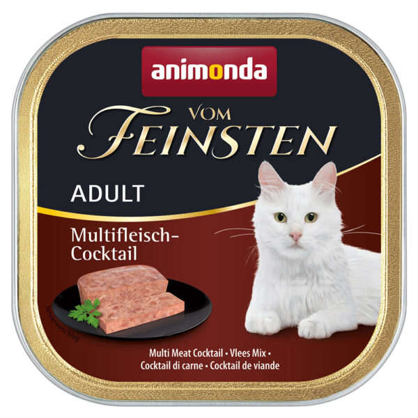 Økonomipakke Animonda vom Feinsten Adult 32 x 100 g - Multi-kjøtt-cocktail