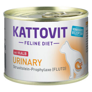 Kattovit Urinary (Struvittstein-diett) våtfôr - 1 x 185 g Kalv