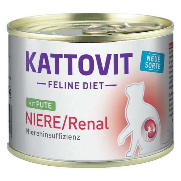 Kattovit Nyrediett (Low Protein) - Kalkun 1 x 185 g