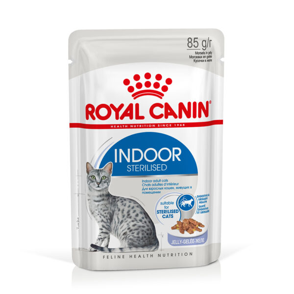 Royal Canin Indoor - Som supplement: Indoor i gelè 24 x 85 g