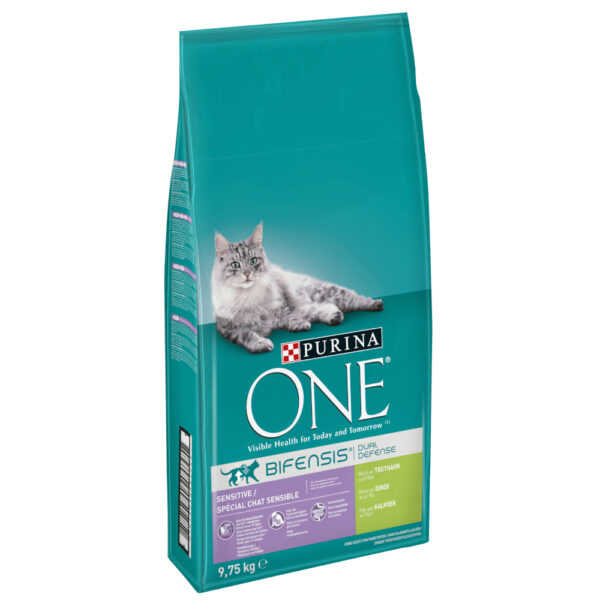 Purina ONE Sensitive - Økonomipakke: 2 x 9