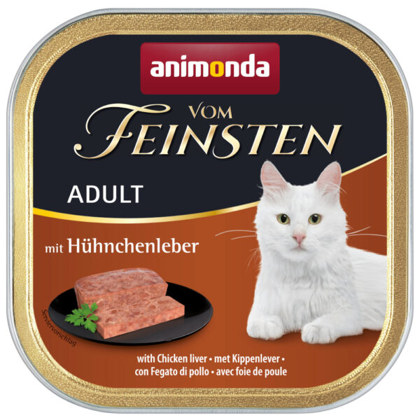 Animonda vom Feinsten Adult 6 x 100 g - Kyllinglever