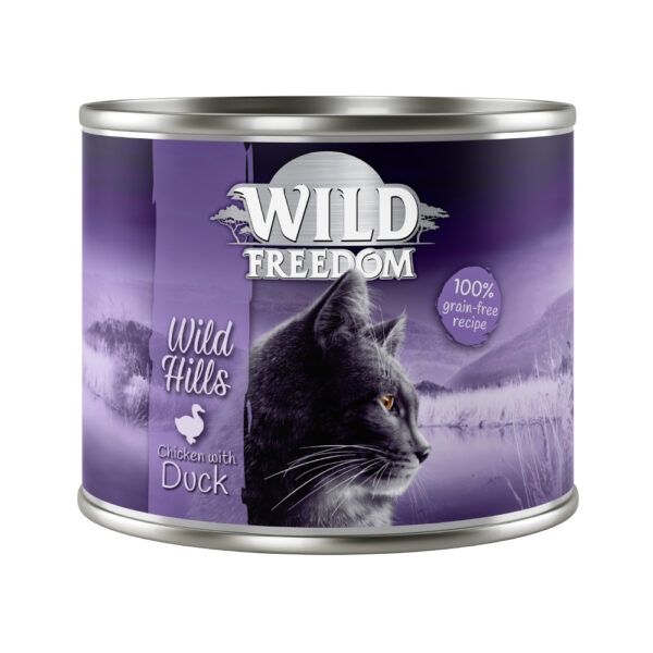 Wild Freedom Adult 6 x 200 g - Wild Hills - And & kylling