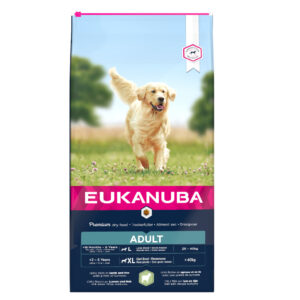 12 kg Eukanuba hundefôr til spesialpris! - Adult Large Breed Lam & Ris