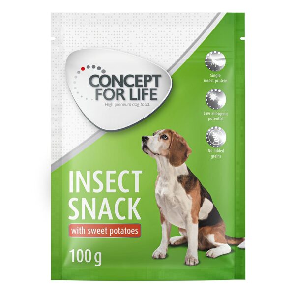 Concept for Life Insect Snack Økonomipakke 3 x 100 g - Søtpotet