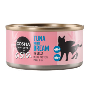 Cosma Asia i Gelé 6 x 170 g - Tunfisk & brasme