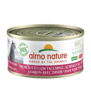 Almo Nature HFC Natural Made in Italy 6 x 70g - Skinke og kalkun