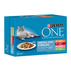 PURINA ONE Sterilisert katt - 8 x 85 g