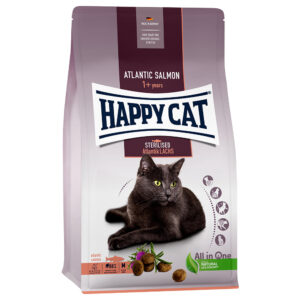 Happy Cat Sterilised Adult Atlanterhavs-Laks - 2 x 10 kg