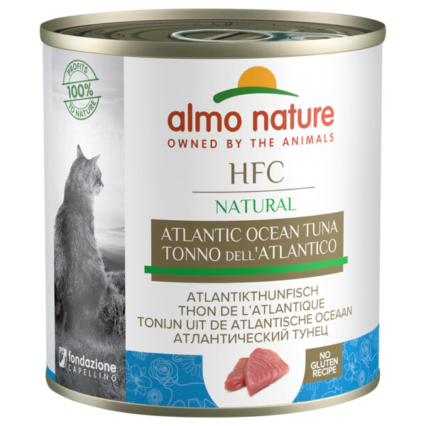 Sparepakke Almo Nature HFC Natural 24 x 280 g - Atlantik-Tunfisk