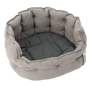 Hundeseng Cozy ecoLIFE Grå - L 80 x B 72 x H 31 cm