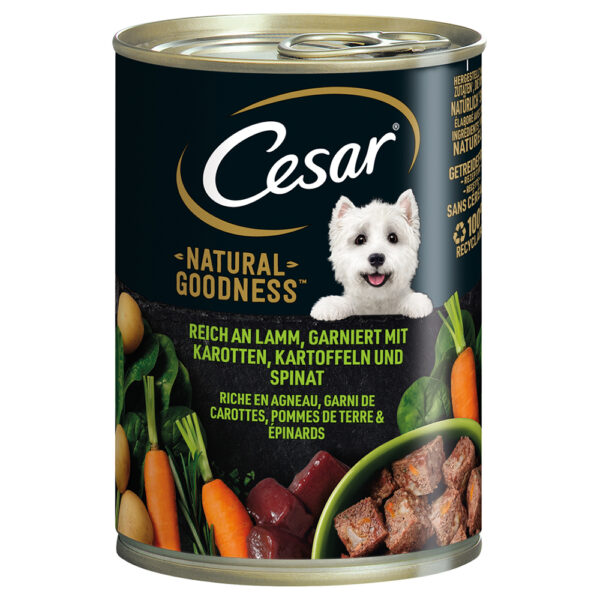 Cesar Natural Goodness - Lam (24 x 400 g)