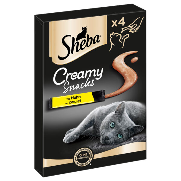 Sheba Creamy Snacks - 20 x 12 g Kylling