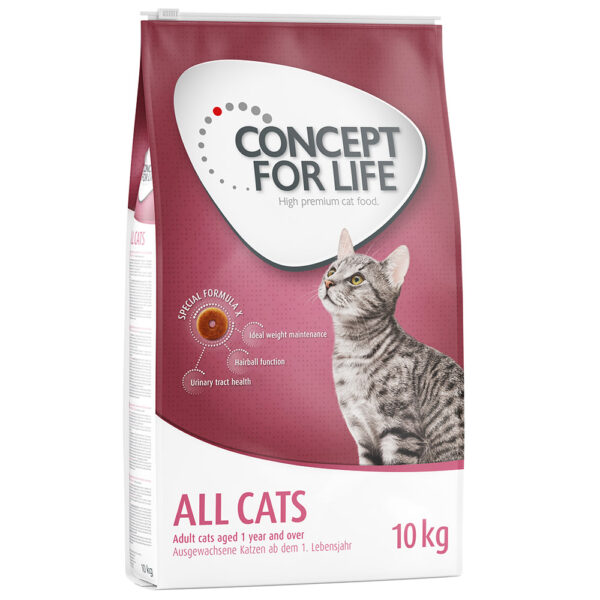 Concept for Life All Cats - Forbedret oppskrift! - 10 kg