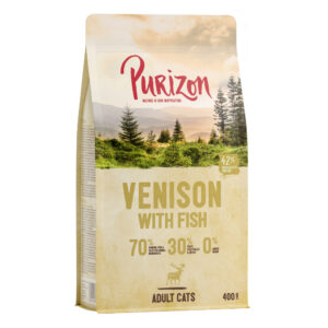 Purizon Adult Hjort & Fisk - kornfri - 400 g