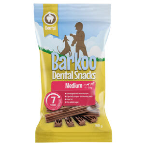 Barkoo dental snacks - Medium 7 stk (180 g)