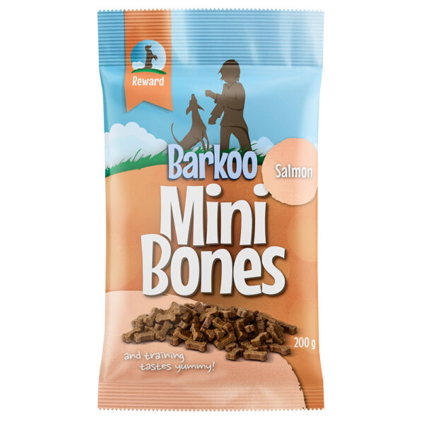 Barkoo Mini Bones (semi-moist) 200 g - Laks