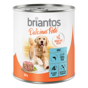 Briantos Delicious Paté 6 x 800 g - Fisk og erter