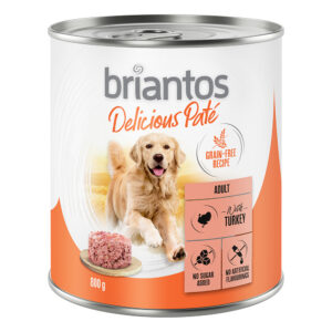 Briantos Delicious Paté 6 x 800 g - Kalkun