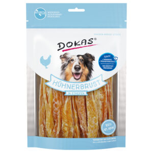 Dokas kjøttsnacks - Kyllingstrimler 250 g