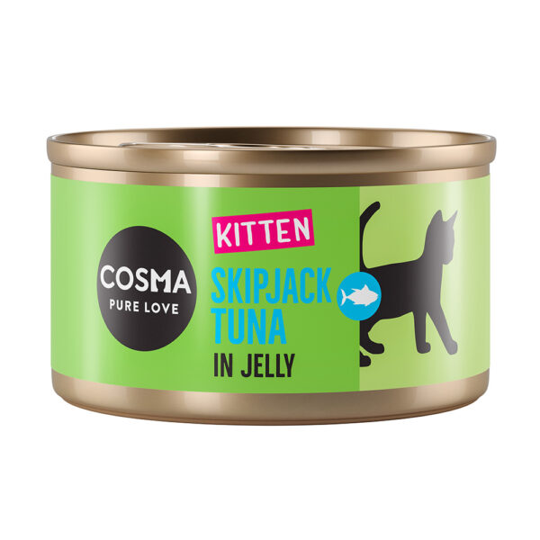 Cosma Original Kitten 6 x 85 g - Skipjack Tunfisk