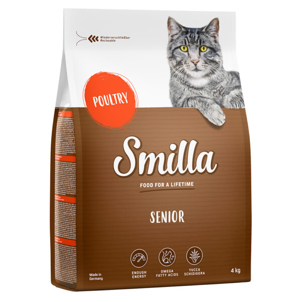 Smilla Senior Fjærkre - 2 x 4 kg