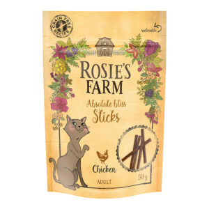 Rosie's Farm Snack "Sticks" Kylling - 50 g