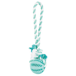 Trixie Denta Fun Leketau med ball - Ø 7 x L 24 cm