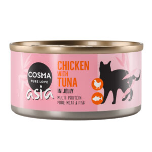 Cosma Asia i Gelé 6 x 170 g - Kylling & tunfisk