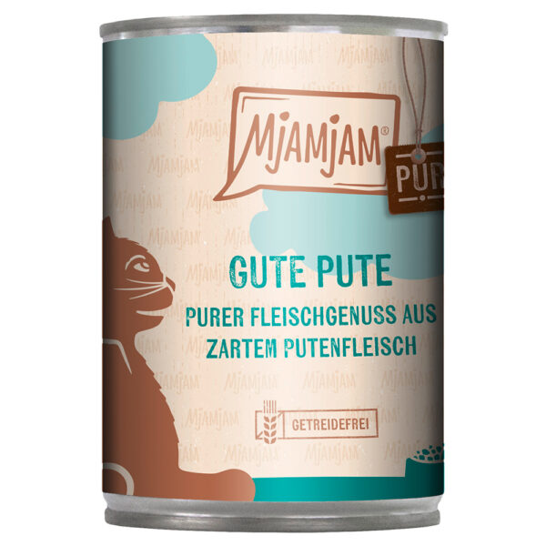 MjAMjAM pur kjøttglede 6 x 400 g - god kalkun ren