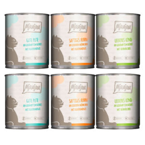 Mixpack MjAMjAM ren kjøttglede 6 x 800 g - Blanding (3 varianter)