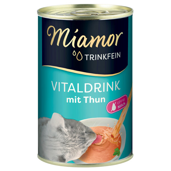 Miamor Trinkfein Vitaldrikk 6 x 135 ml - Tunfisk