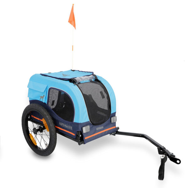 HAFENBANDE Sykkeltilhenger Cabby S inkl. to koblinger - L 116 x B 52 x H 61 cm / opptil 20 kg