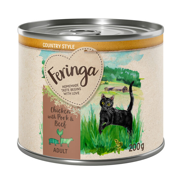 Feringa Country Style Meny 6 x 200 g - Kylling