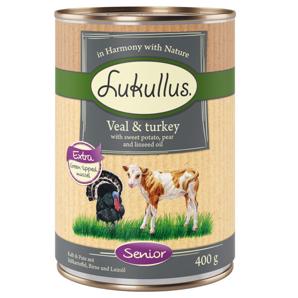 Lukullus Naturkost Senior - 12 x 400 g