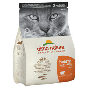 Almo Nature Holistic Fet fisk & ris - 2 kg