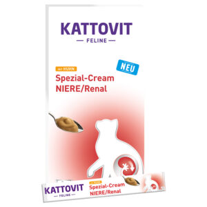 Kattovit Spesial-krem Nyre/Renal - 24 x 15 g med høns