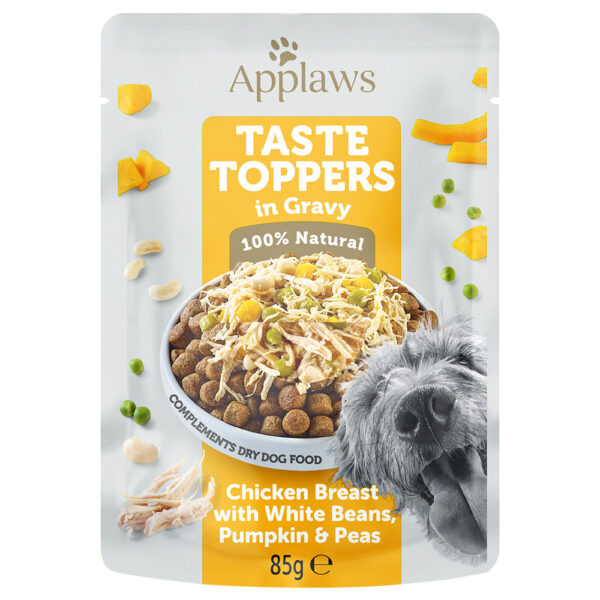 Applaws Hund Taste Toppers saus 12 x 85 g - Høns