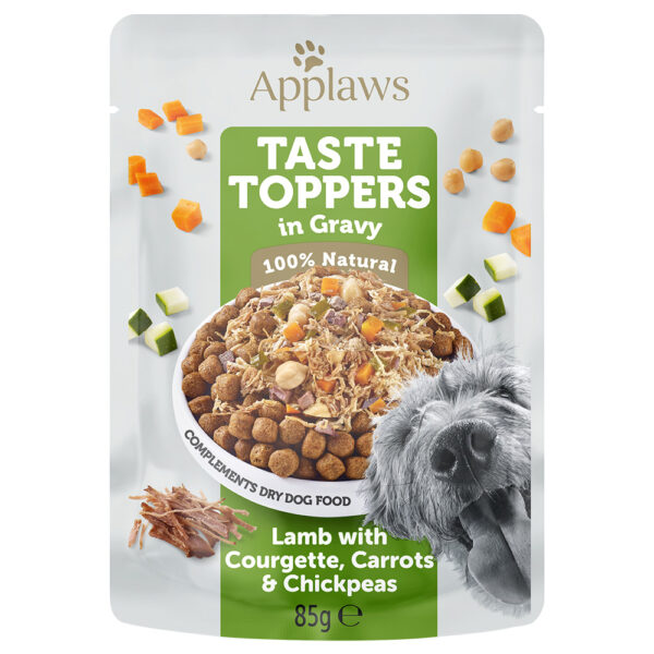 Applaws Hund Taste Toppers saus 12 x 85 g - Lam