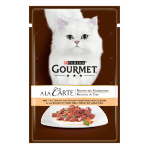 GOURMET A la Carte 26 x 85 g - Kalkun og grønnsaker